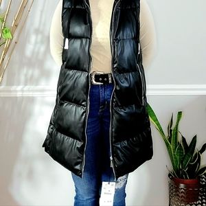 Black puffer Zara outdoor size XL vest
